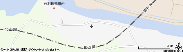 岩手県北上市和賀町山口（１６地割）周辺の地図