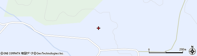 岩手県遠野市青笹町中沢（１３地割）周辺の地図