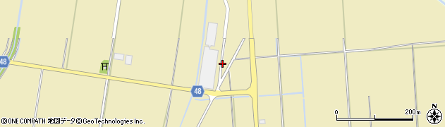 秋田県横手市雄物川町沼館（通し下田）周辺の地図