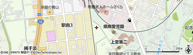 秋田県横手市安田谷地岸周辺の地図