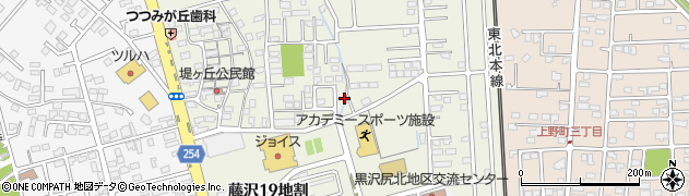 藤沢東公園周辺の地図