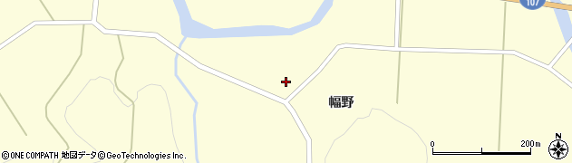 秋田県由利本荘市東由利宿幅野29周辺の地図
