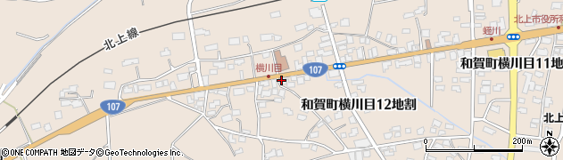 横川目整骨院周辺の地図