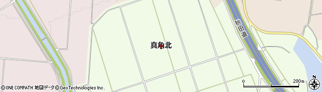 秋田県横手市平鹿町上吉田（真角北）周辺の地図
