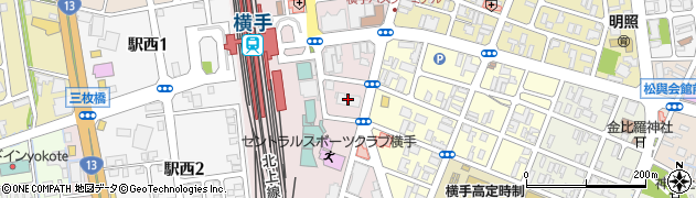 秋田ふるさと農業協同組合　本店経営管理室周辺の地図