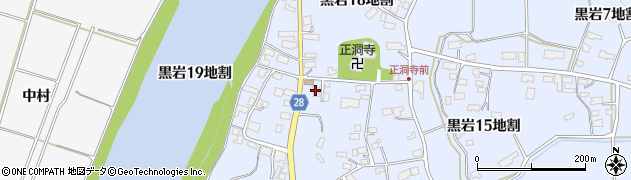 岳間沢モータース周辺の地図
