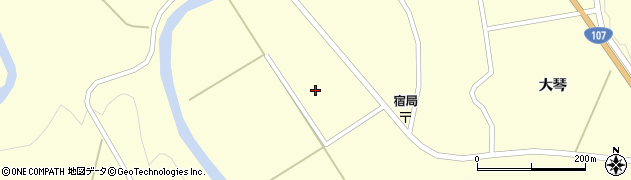 秋田県由利本荘市東由利宿（宮ノ下）周辺の地図