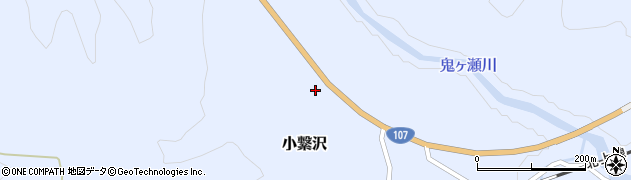 岩手県和賀郡西和賀町小繋沢５５地割103周辺の地図