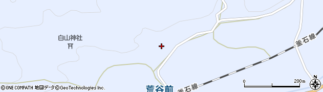 岩手県遠野市宮守町上鱒沢（１８地割）周辺の地図