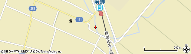 秋田県由利本荘市前郷家岸71周辺の地図