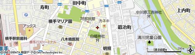 三浦鍼灸院周辺の地図
