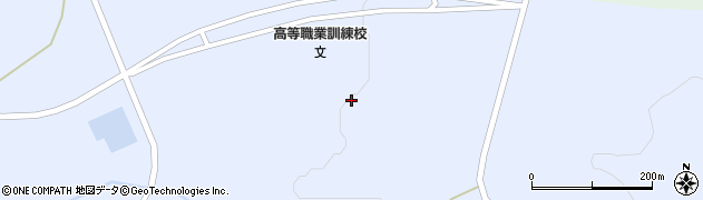 岩手県遠野市青笹町中沢８地割周辺の地図