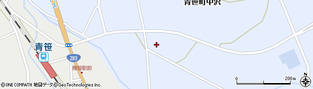 岩手県遠野市青笹町中沢４地割51周辺の地図