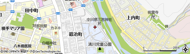 寺田染工場周辺の地図