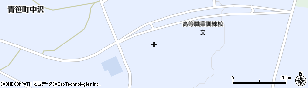 岩手県遠野市青笹町中沢８地割55周辺の地図