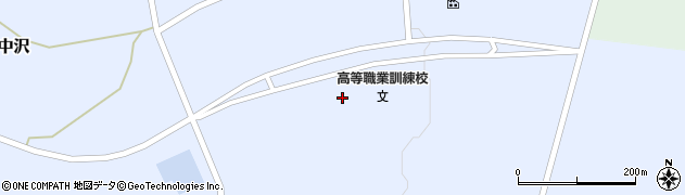 岩手県遠野市青笹町中沢８地割1周辺の地図