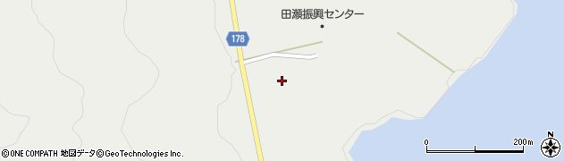 岩手県花巻市東和町田瀬周辺の地図