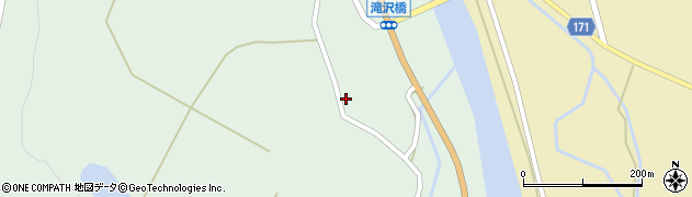 秋田県由利本荘市森子明法87周辺の地図