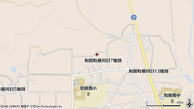 〒024-0331 岩手県北上市和賀町横川目の地図