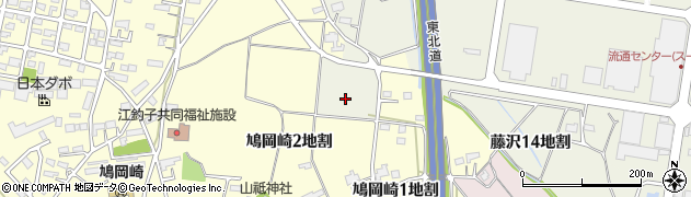 岩手県北上市藤沢（１４地割）周辺の地図