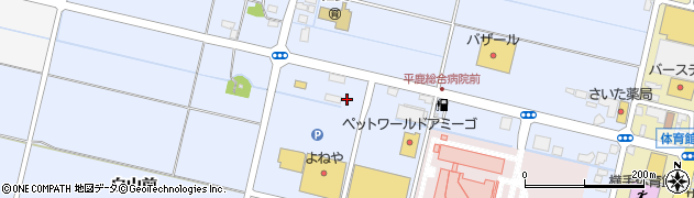 うさちゃんクリーニング　平鹿病院通店周辺の地図