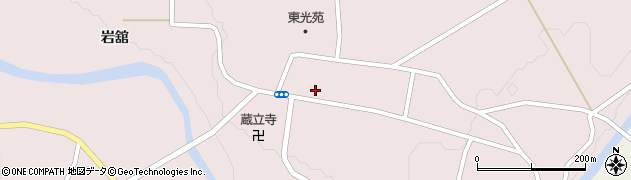 秋田県由利本荘市東由利蔵（蔵）周辺の地図
