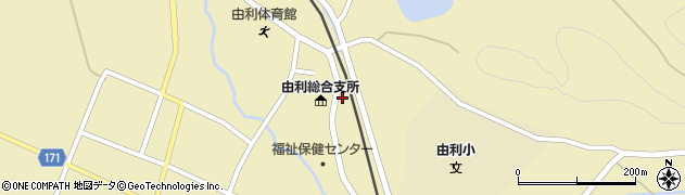 秋田県由利本荘市前郷家岸125周辺の地図