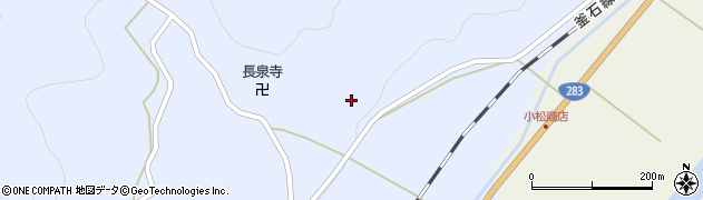 岩手県遠野市宮守町上鱒沢１５地割3周辺の地図