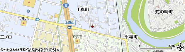 秋田県横手市横手町上真山200周辺の地図