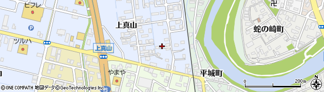 秋田県横手市横手町上真山63周辺の地図