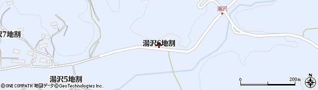 岩手県北上市湯沢６地割6周辺の地図