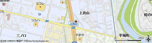 秋田県横手市横手町上真山144周辺の地図