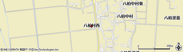 秋田県横手市大雄（八柏村西）周辺の地図