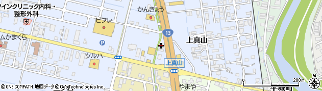 秋田県横手市横手町上真山68周辺の地図