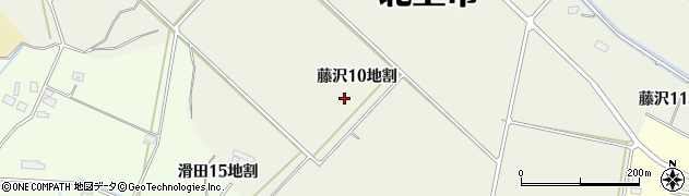 岩手県北上市藤沢（１０地割）周辺の地図