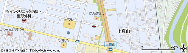 秋田県横手市横手町上真山87周辺の地図