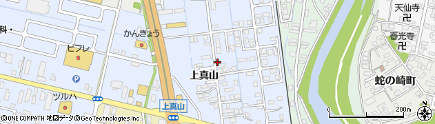 秋田県横手市横手町上真山190周辺の地図