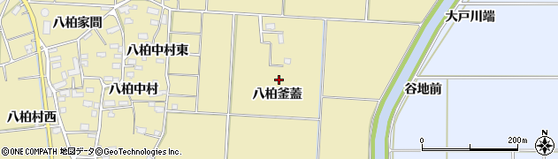 秋田県横手市大雄（八柏釜蓋）周辺の地図