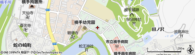 秀峰閣周辺の地図