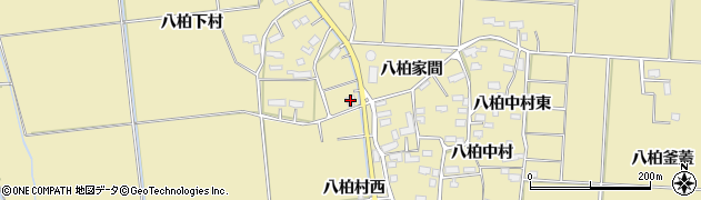 秋田県横手市大雄八柏下村40周辺の地図