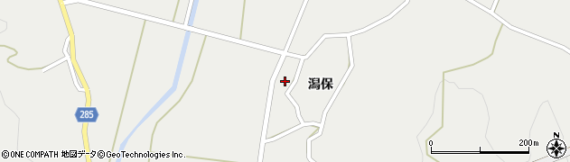 秋田県由利本荘市西目町西目（前田表）周辺の地図