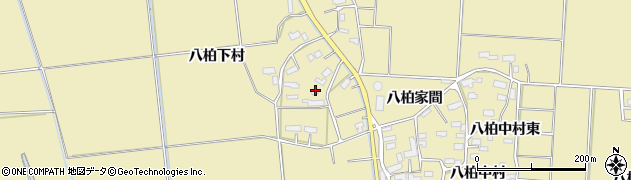 秋田県横手市大雄八柏下村9周辺の地図