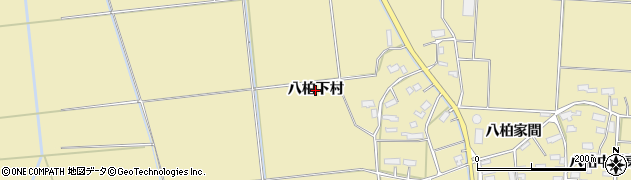 秋田県横手市大雄（八柏下村）周辺の地図
