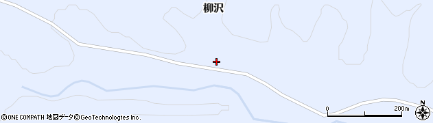 岩手県和賀郡西和賀町柳沢７０地割周辺の地図
