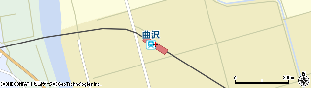 曲沢駅周辺の地図