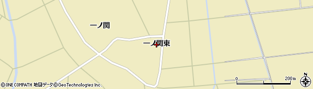 秋田県横手市大雄（一ノ関東）周辺の地図
