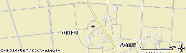 秋田県横手市大雄八柏下村2周辺の地図
