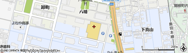 秋田県横手市八幡八幡177周辺の地図