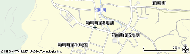 岩手県釜石市箱崎町（第８地割）周辺の地図
