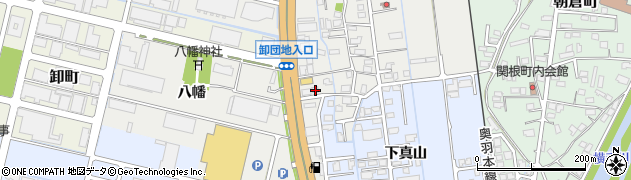 秋田県横手市八幡八幡216周辺の地図